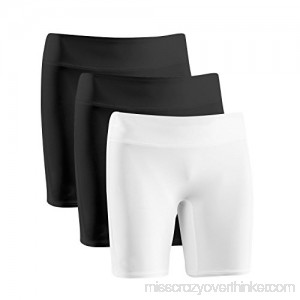 Minghe Women's Solid Long Board Shorts Stretchy Swim Tankini Shorts US Size 0-6XS-M B07DLP97FS
